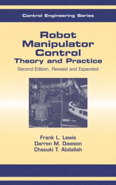 Book cover of: Robot Manipulator Control. By: Frank L. Lewis