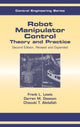 Book cover of: Robot Manipulator Control. By: Frank L. Lewis
