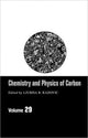 Book cover of: Chemistry & Physics Of Carbon. By: Ljubisa R. Radovic