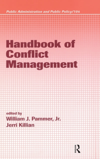 Book cover of: Handbook of Conflict Management