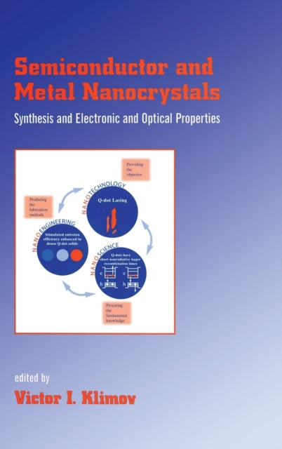 Book cover of: Semiconductor and Metal Nanocrystals. By: Victor I. Klimov