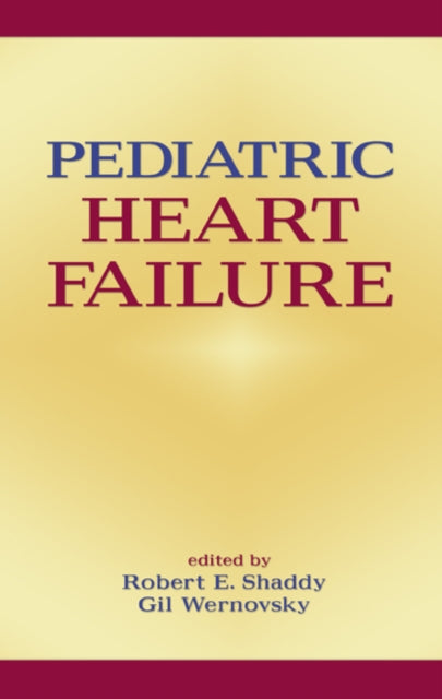 Book cover of: Pediatric Heart Failure