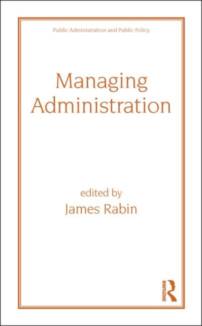 Book cover of: Managing Administration