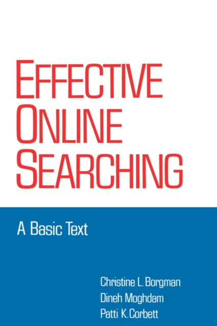 Book cover of: Effective Online Searching