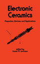 Book cover of: Electronic Ceramics. By: Levinson