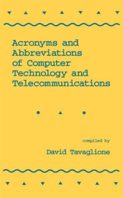 Book cover of: Acronyms and Abbreviations of Computer Technology and Telecommunications