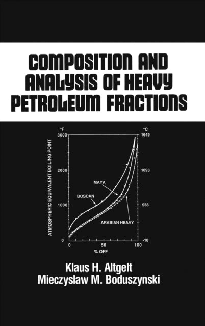 Book cover of: Composition and Analysis of Heavy Petroleum Fractions