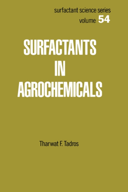 Book cover of: Surfactants in Agrochemicals
