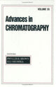Book cover of: Advances in Chromatography. By: Phyllis R. Brown