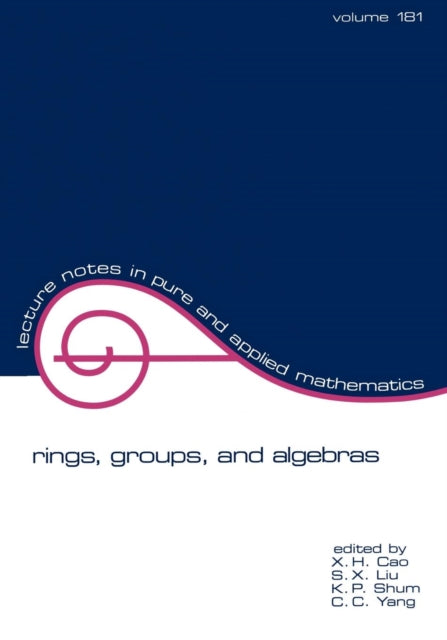 Book cover of: Rings, Groups, and Algebras