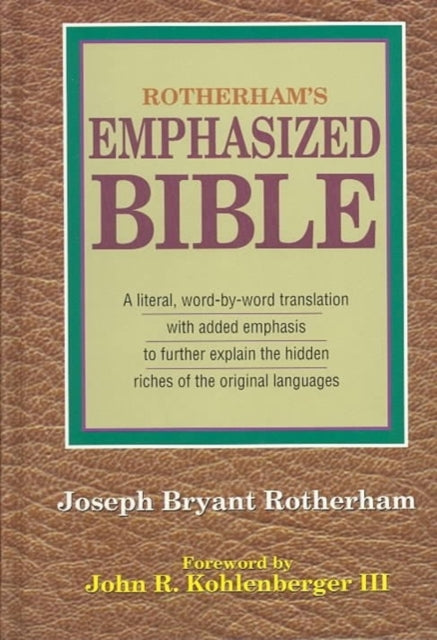 Book cover of: Emphasized Bible. By: Joseph Bryant Rotherham