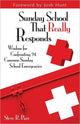 Book cover of: Sunday School That Really Responds. By: Steve R. Parr