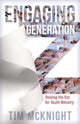 Book cover of: Engaging Generation Z – Raising the Bar for Youth Ministry. By: Tim McKnight