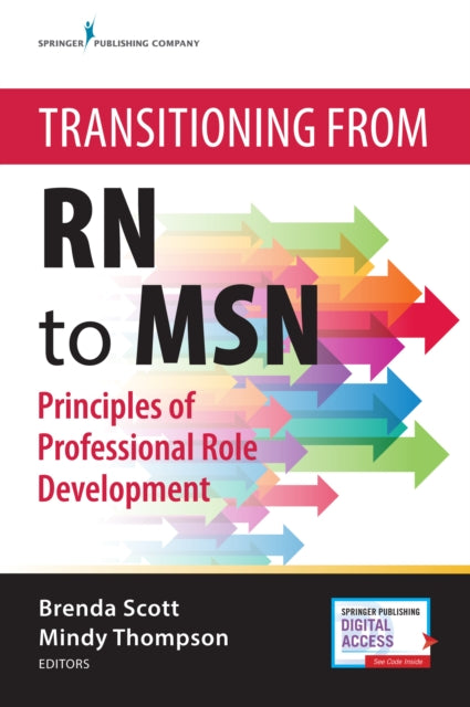 Book cover of: Transitioning from RN to MSN. By: Brenda Scott