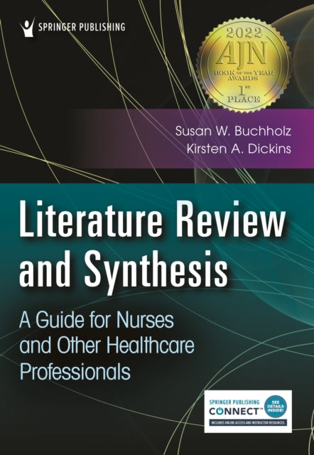 Book cover of: Literature Review and Synthesis. By: Susan Weber Buchholz
