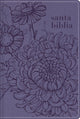 Book cover of: NBLA, Santa Biblia, Edicion versificada, Tamano bolsillo, Leathersoft, Morado, Con cierre,  Palabras de Jesus en rojo, Comfort Print