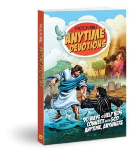 Book cover of: Action Bible Anytime Devotions. By: Sergio Cariello