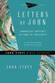 Book cover of: Letters of John – Embracing Certainty in Times of Insecurity. By: John Stott