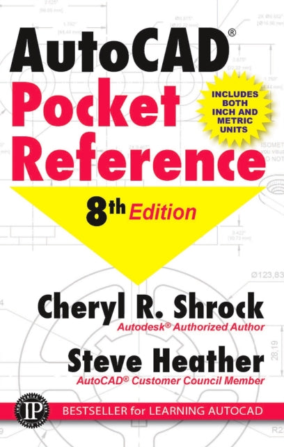 Book cover of: AutoCAD Pocket Reference. By: Cheryl R. Shrock