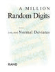 Book cover of: Million Random Digits with 100,000 Normal Deviates. By: RAND Corporation