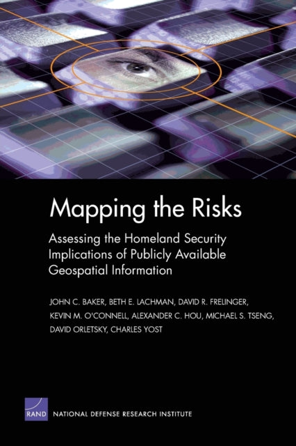 Book cover of: Mapping the Risks. By: John C. Baker