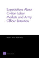 Book cover of: Expectations About Civilian Labor Markets and Army Officer Retention. By: Michael L. Hansen