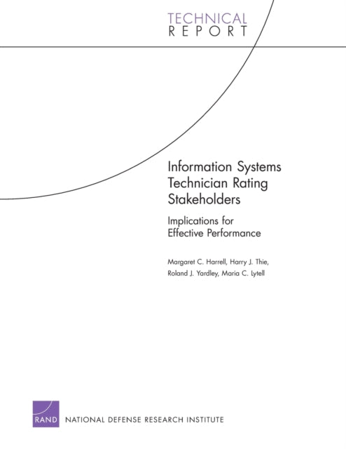 Book cover of: Information Systems Technician Rating Stakeholders. By: Margaret C. Harrell