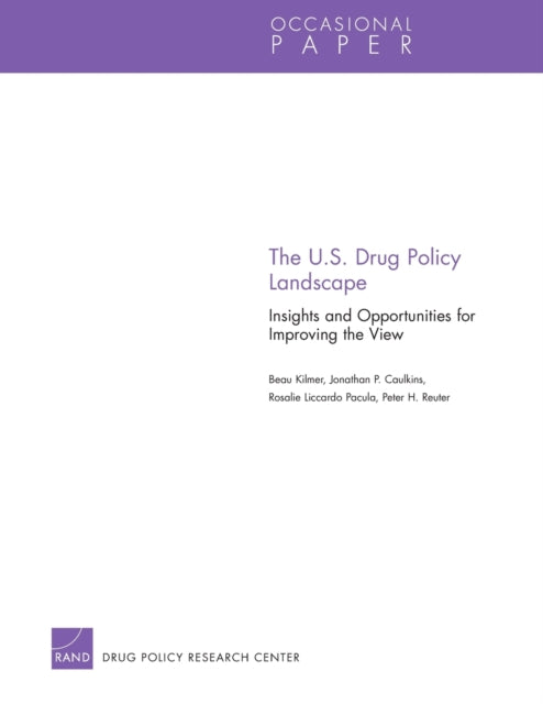 Book cover of: U.S. Drug Policy Landscape