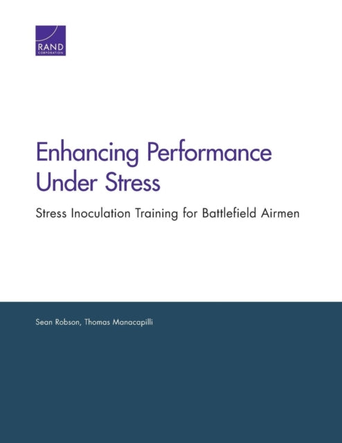Book cover of: Enhancing Performance Under Stress. By: Sean Robson