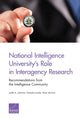 Book cover of: National Intelligence University's Role in Interagency Research. By: Judith A. Johnston