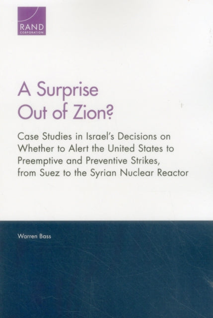 Book cover of: Surprise Out of Zion?. By: . Bass