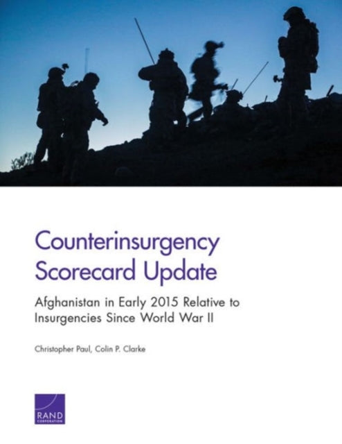 Book cover of: Counterinsurgency Scorecard Update. By: Christopher Paul