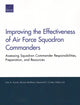 Book cover of: Improving the Effectiveness of Air Force Squadron Commanders. By: John A. Ausink