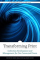 Book cover of: Transforming Print. By: Shari Laster