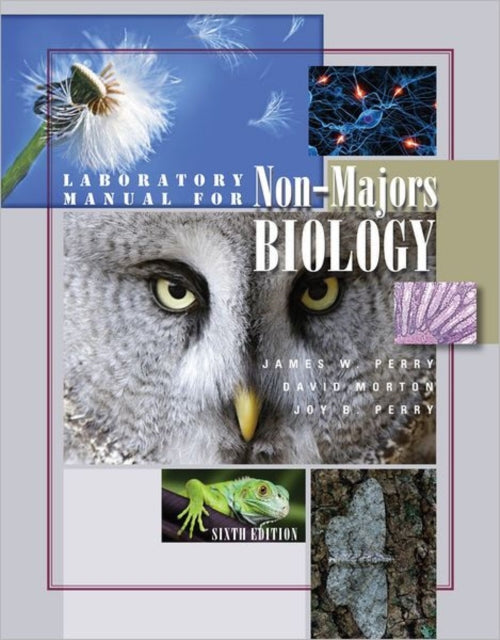 Book cover of: Laboratory Manual for Non-Majors Biology. By: Perry, James W.