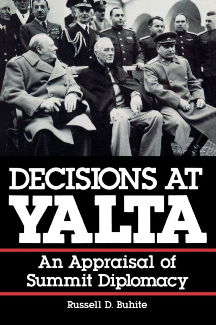 Book cover of: Decisions at Yalta