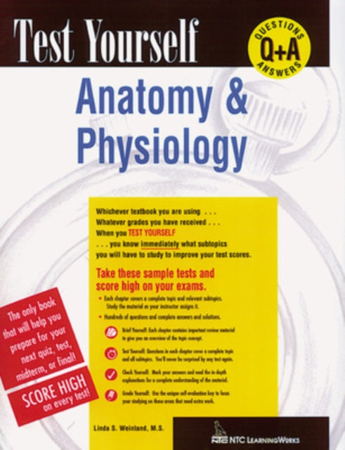Book cover of: Test Yourself: Anatomy & Physiology