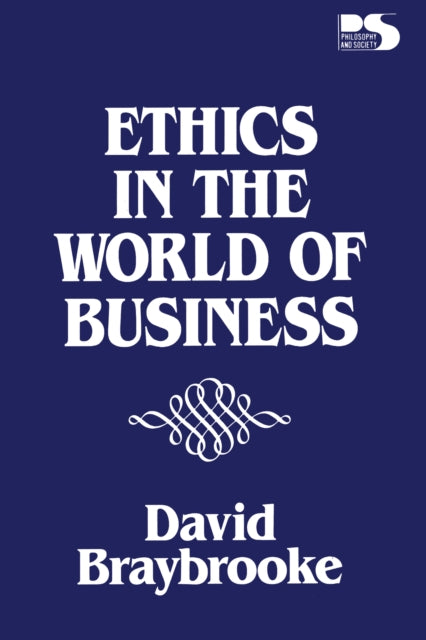 Book cover of: Ethics in the World of Business