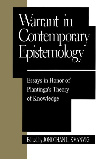 Book cover of: Warrant in Contemporary Epistemology