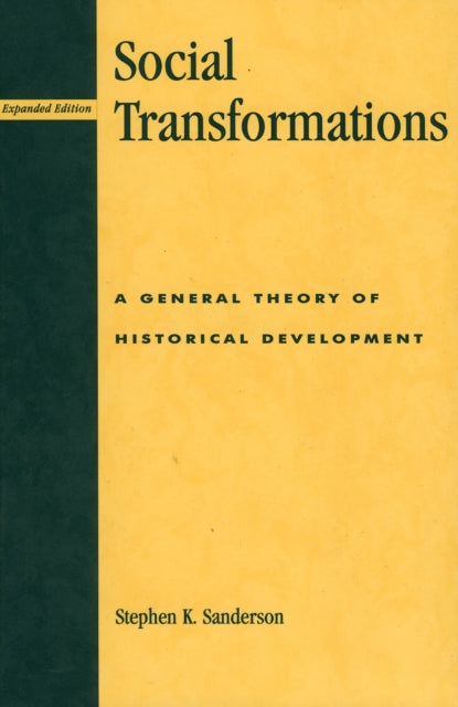 Book cover of: Social Transformations. By: Stephen K. Sanderson