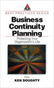 Book cover of: Business Continuity Planning. By: Ken Doughty