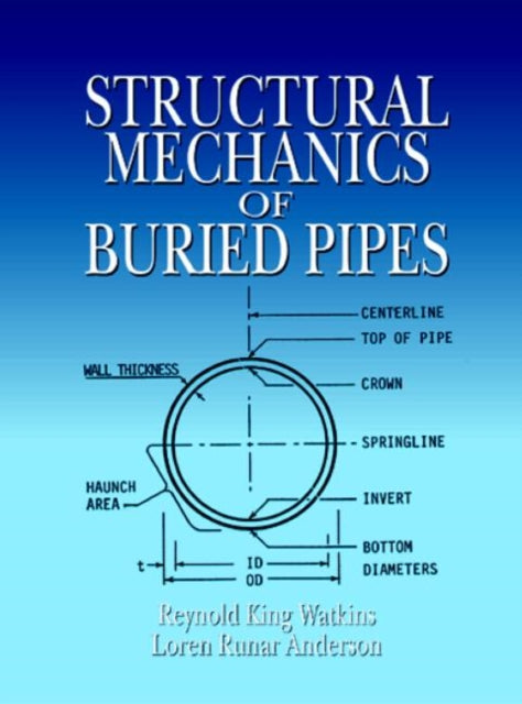Book cover of: Structural Mechanics of Buried Pipes. By: Reynold King Watkins