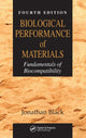 Book cover of: Biological Performance of Materials. By: Jonathan Black