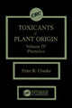 Book cover of: Toxicants of Plant Origin. By: Peter R. Cheeke