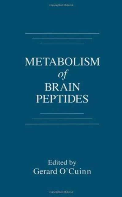 Book cover of: Metabolism of Brain Peptides