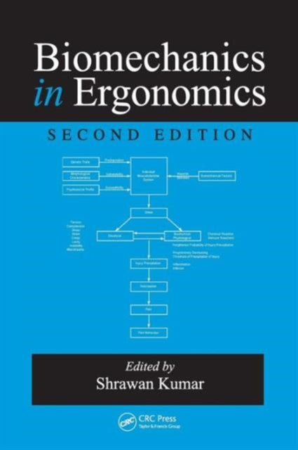 Book cover of: Biomechanics in Ergonomics. By: Shrawan Kumar