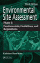 Book cover of: Environmental Site Assessment Phase I. By: Kathleen Hess-Kosa