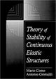 Book cover of: Theory of Stability of Continuous Elastic Structures