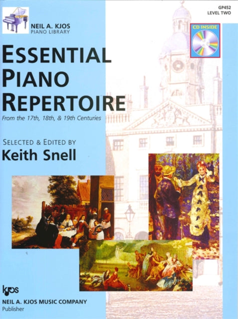 Book cover of: Essential Piano Repertoire Level Two. By: Keith Snell