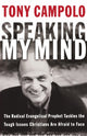 Book cover of: Speaking My Mind. By: Tony Campolo